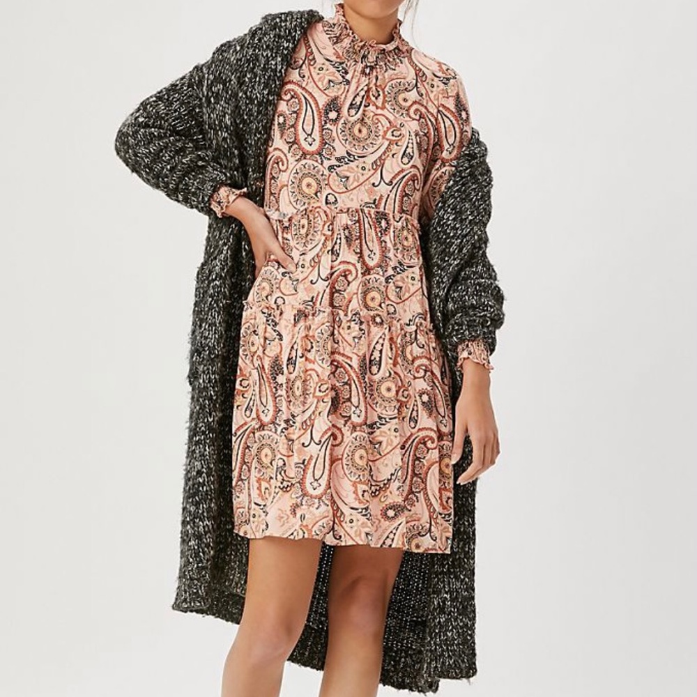 Anthropologie Cady Tiered Tunic Dress
